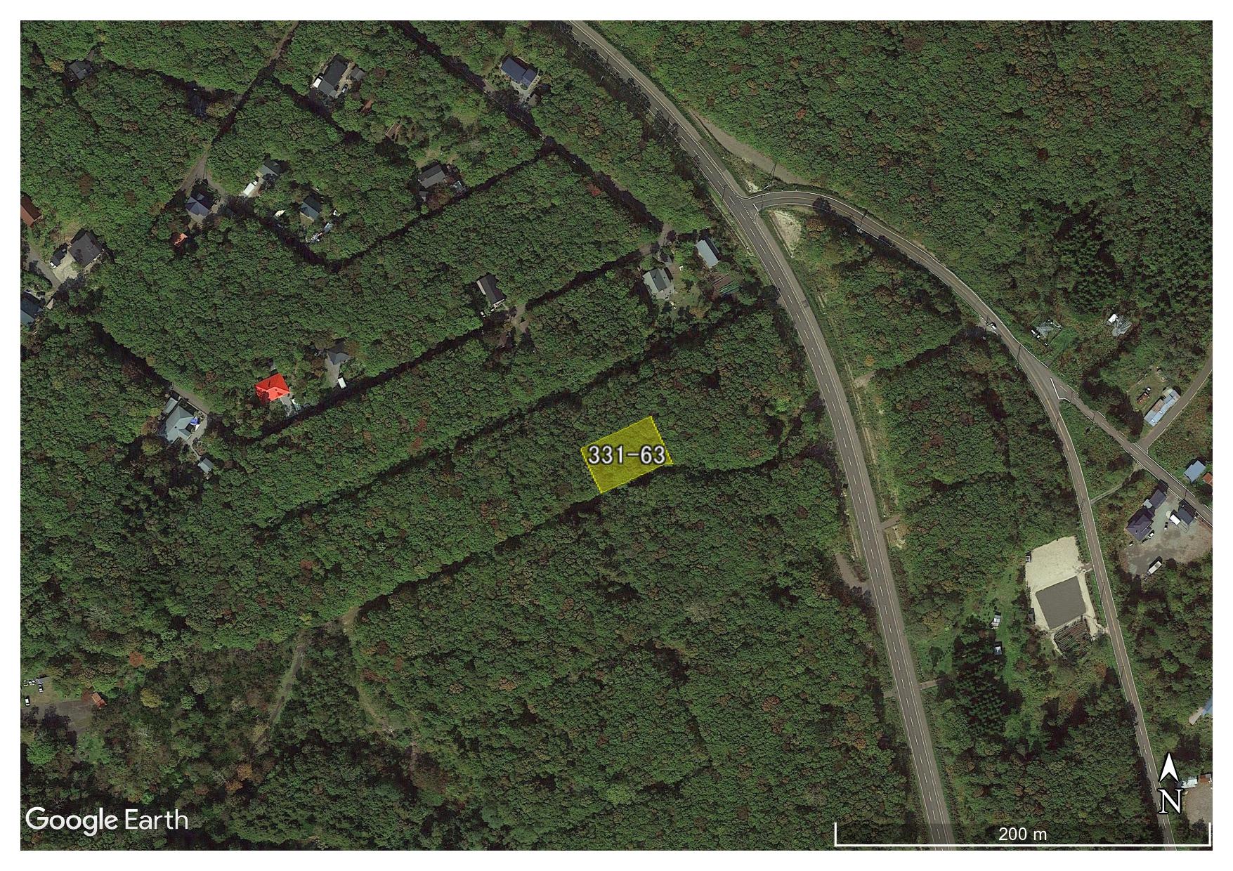 鹿部町字本別 1,000㎡ 価格改定