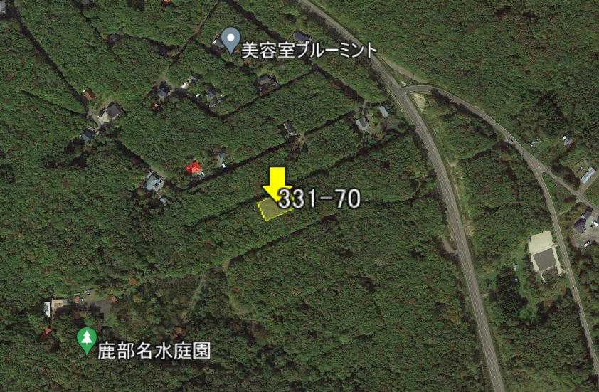 鹿部町字本別 1,000㎡ 180万円