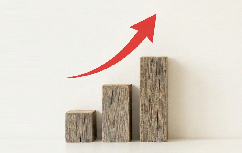 札幌新築マンションの価格上昇傾向イメージ